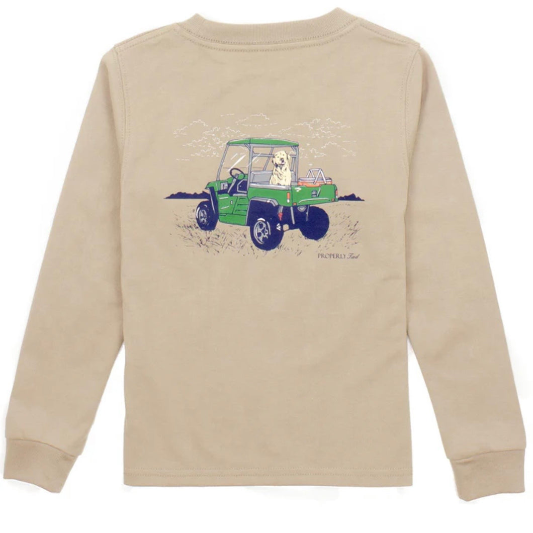 Properly Tied Boys LS Side By Side Tee