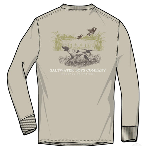 Saltwater Boys Company Hunting Dog Long Sleeve Tee