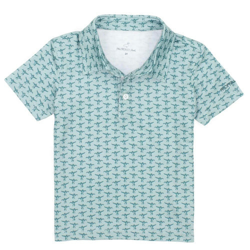 Properly Tied Boys Inlet Polo Flying Mallard