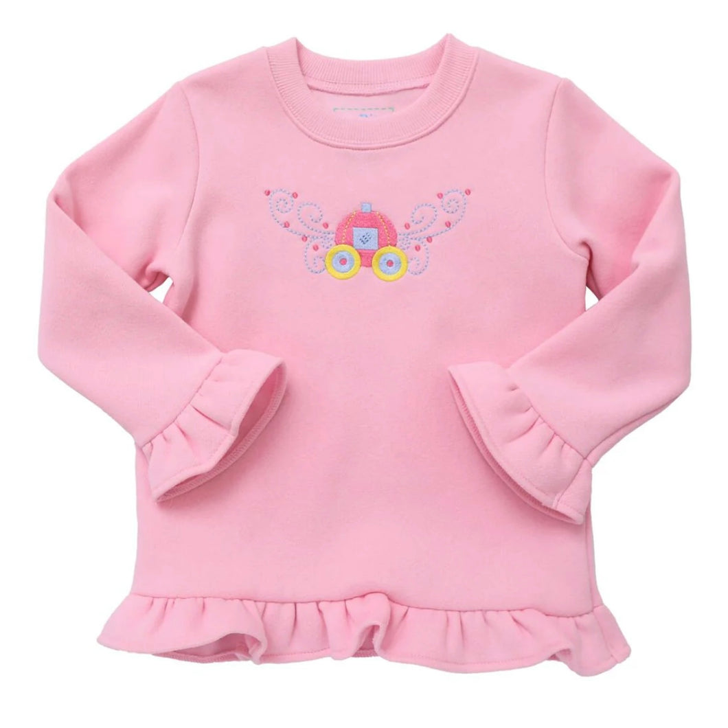 Itsy Bitsy Girls Carriage Sweatshirt