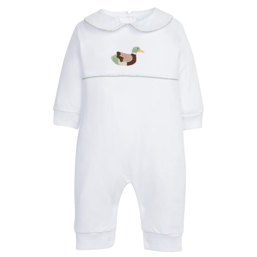 Little English Boys Mallard Playsuit