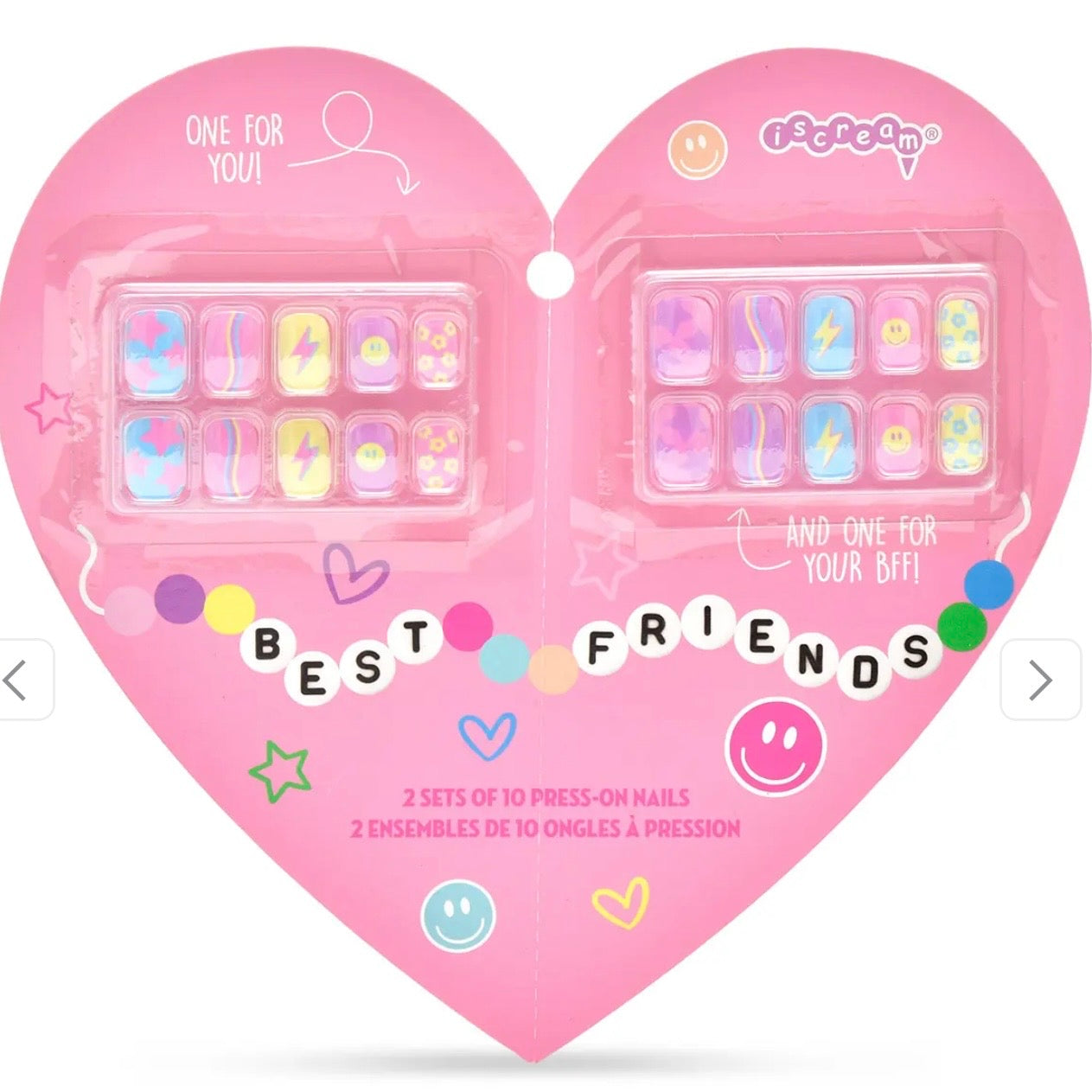 Iscream Best Friends Press On Nails