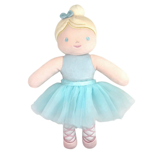 Zubels Plush Ballerina-Available in Pink and Blue