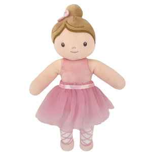 Zubels Plush Ballerina-Available in Pink and Blue