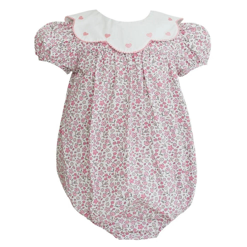 Krewe Girls Charlotte Pink Floral Bubble