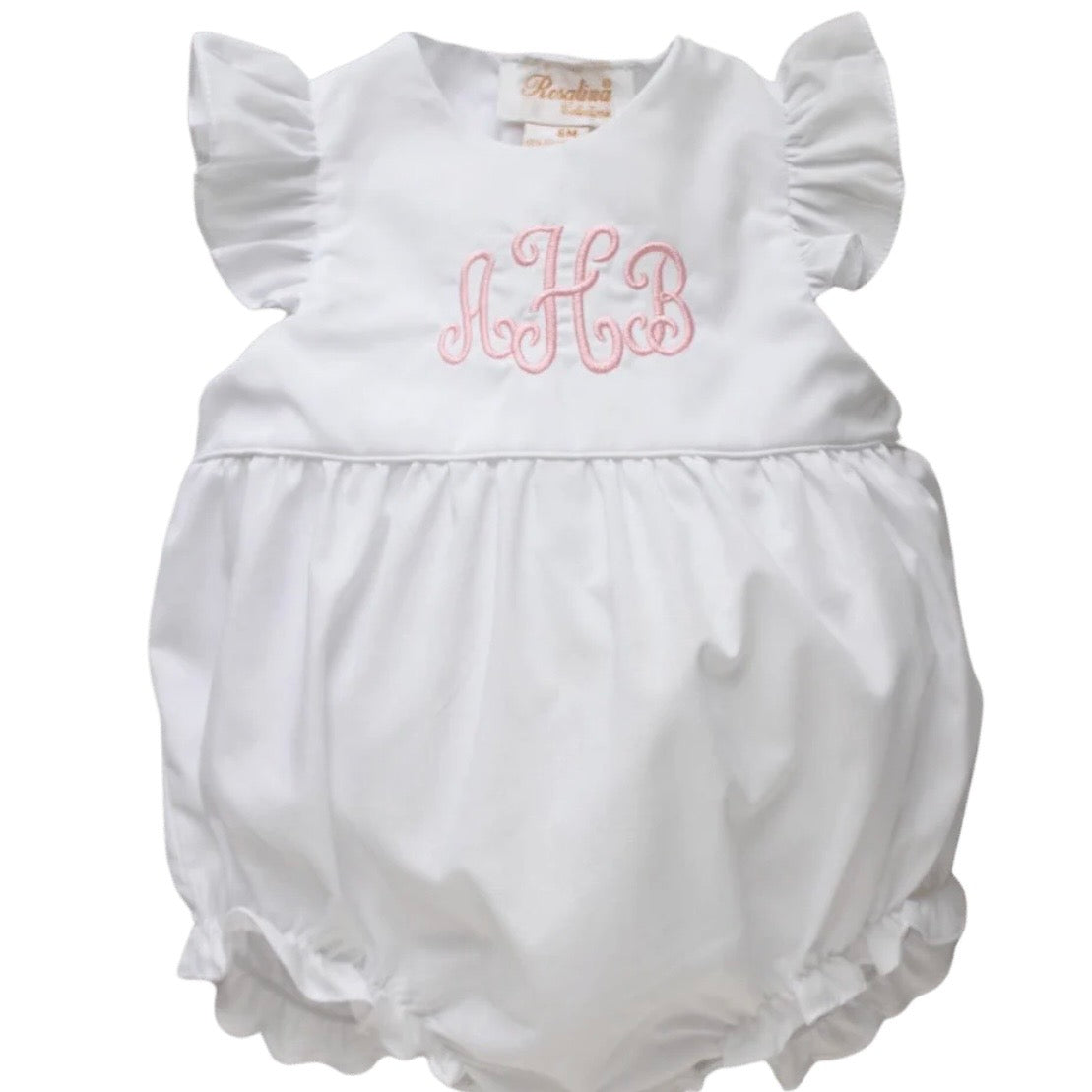 Rosalina Girls Plain White Bubble