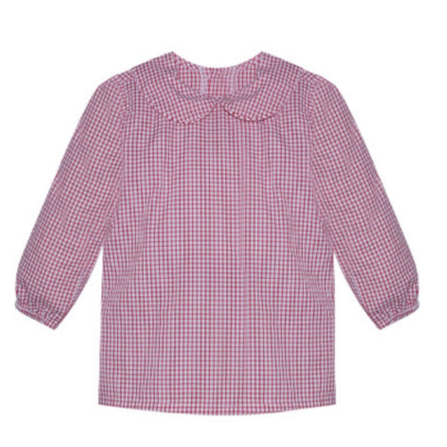 Remember Nguyen Boys Red Square Teagan Peter Pan Collar Shirt