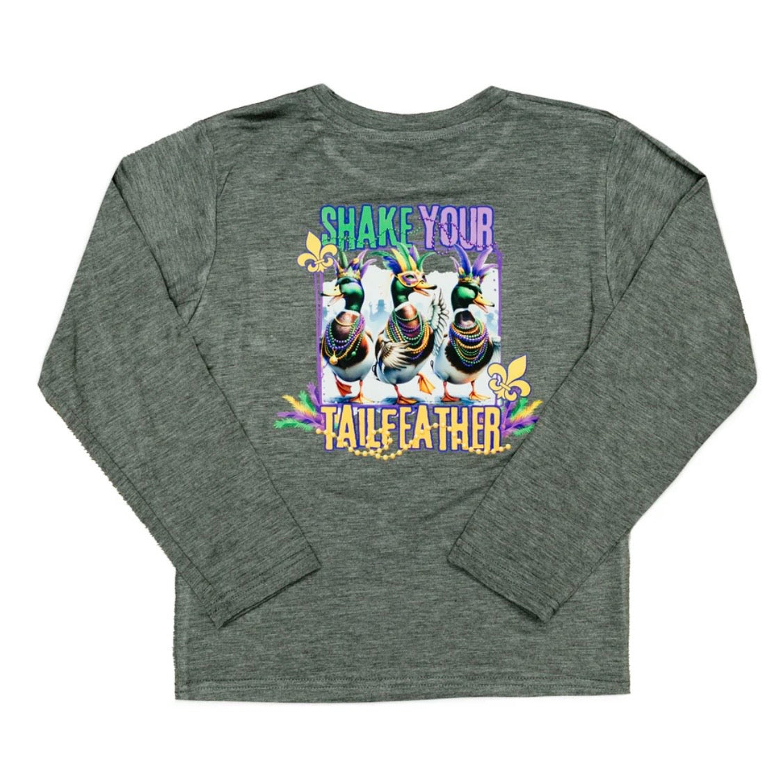 Belle Cher Boys LS Tail Feather Performance Tee