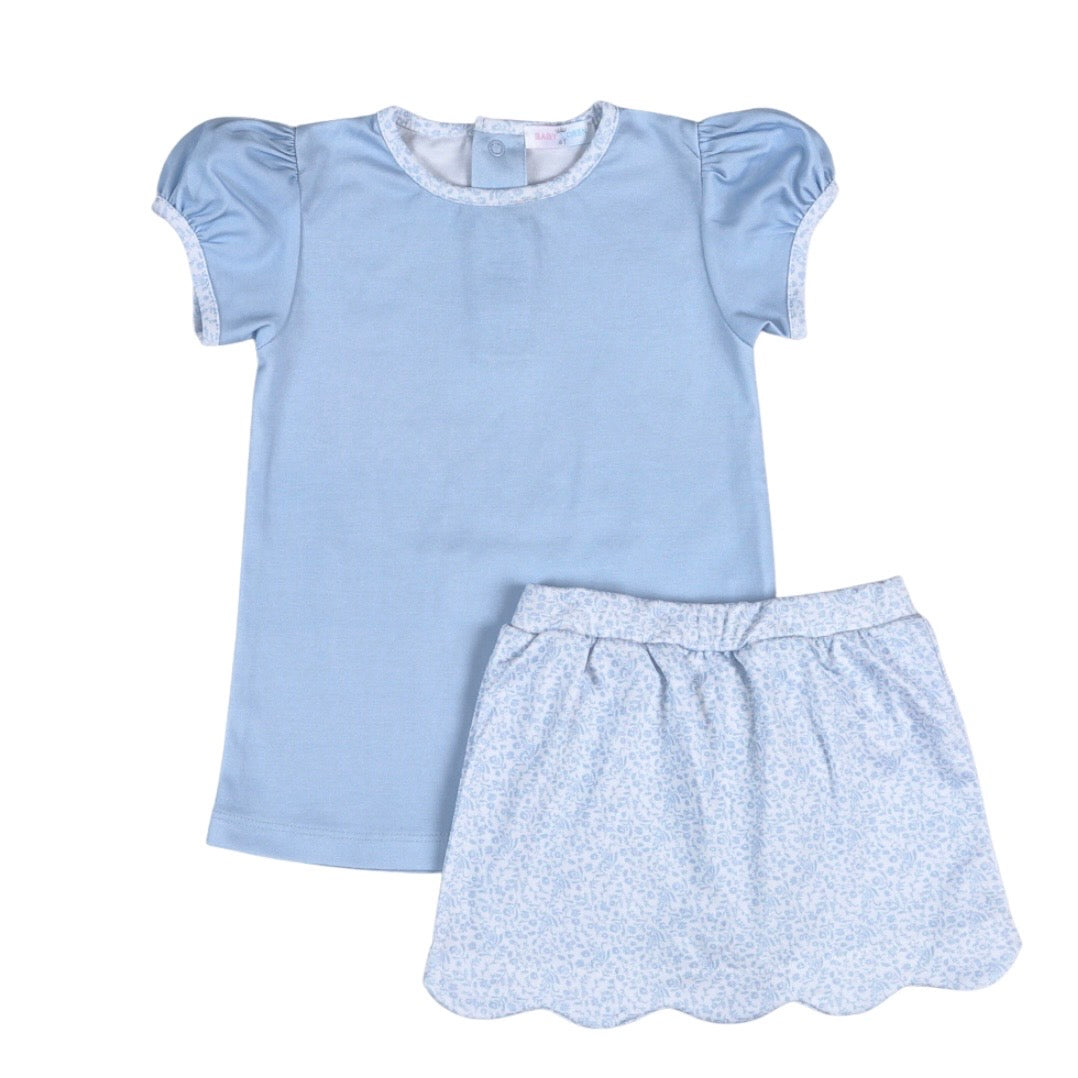 Baby Loren Girls Ivy Floral Skort Set