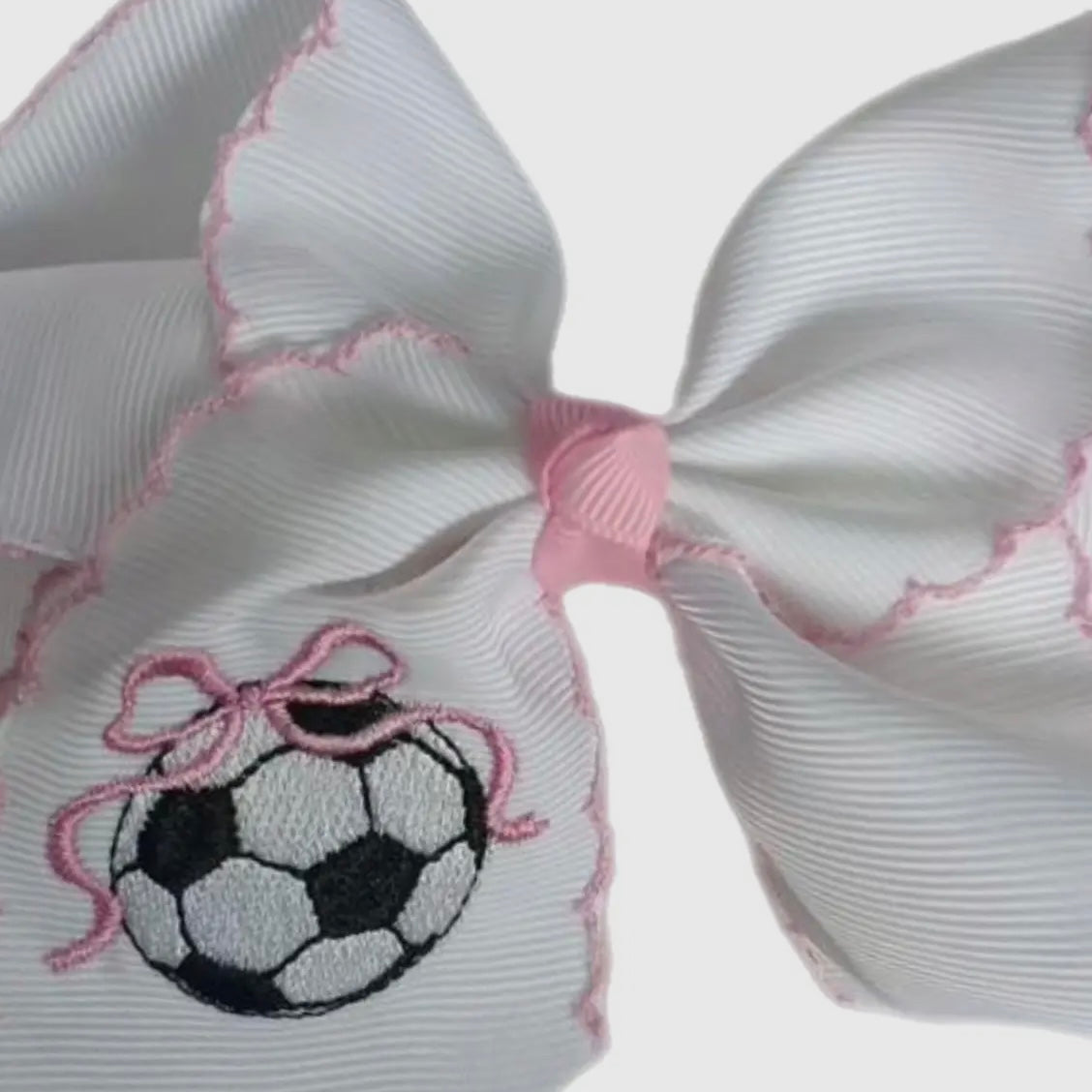 Just For Fun Threads Soccer Bow