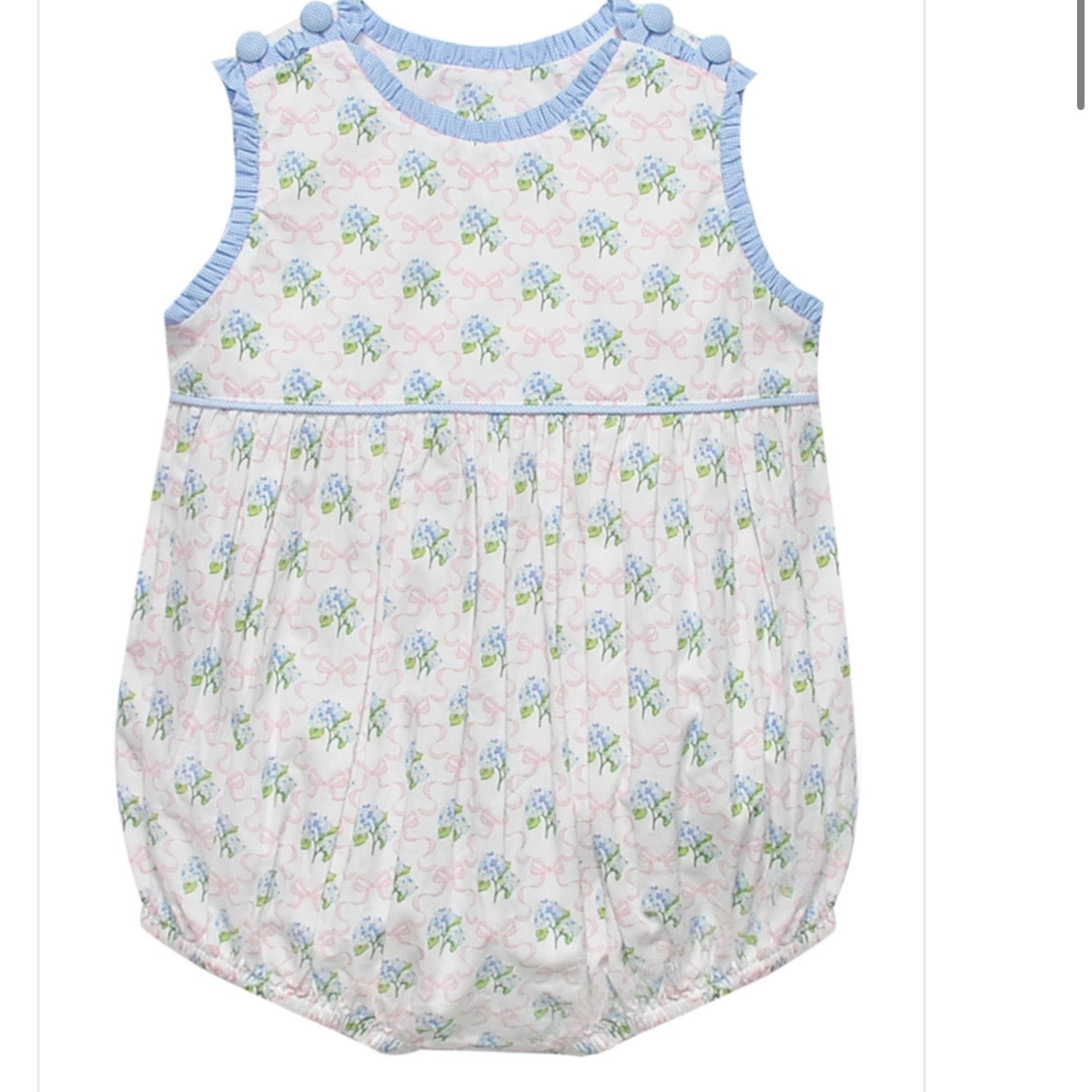 Remember Nguyen Girls Blue Dakota Bubble-Knots and Petals