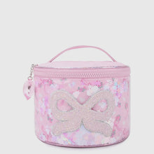 OMG Confetti Floral Bow Round Glam Bag