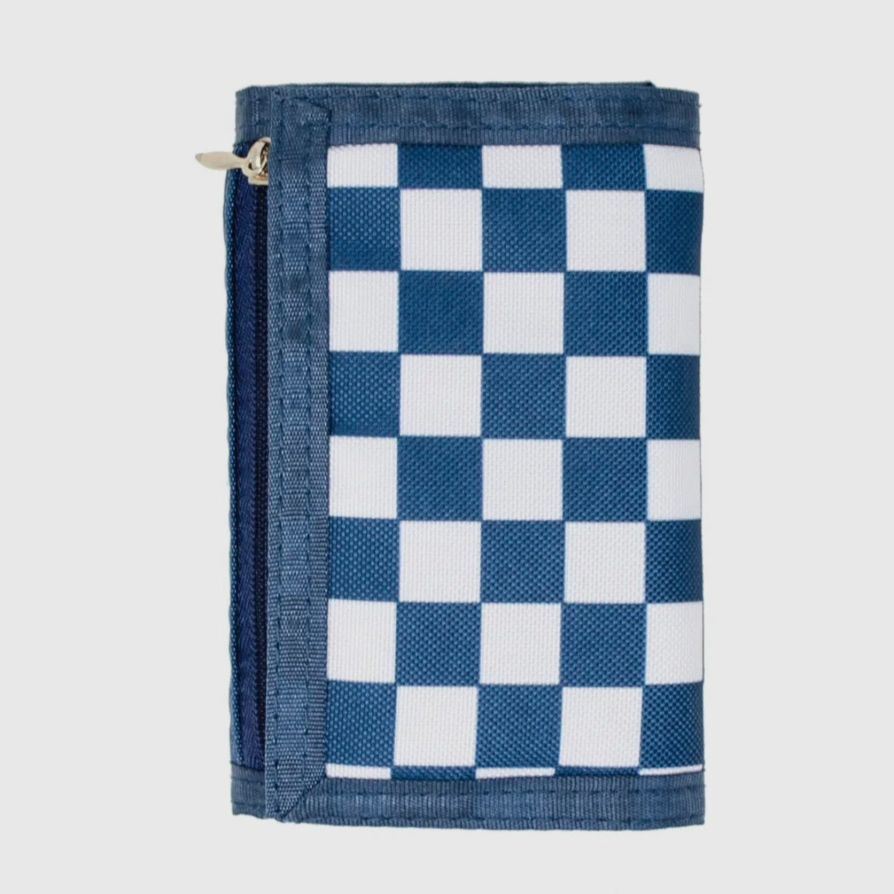 Tiny Treats Boys Blue Check Wallet