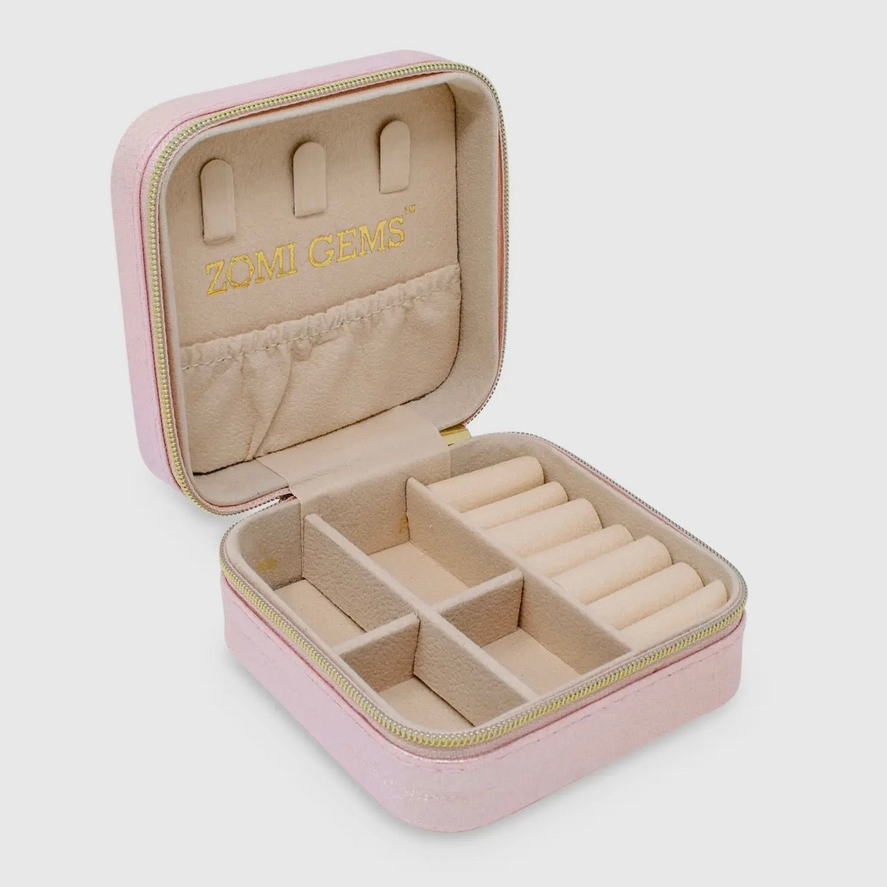 Tiny Treats Girls Sparkling Heart Jewelry Box-Pink