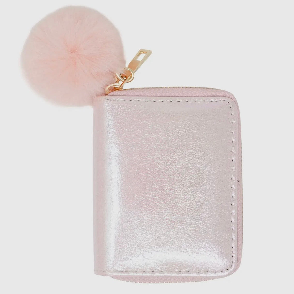 Tiny Treats Girls Shiny Wallet-Pink