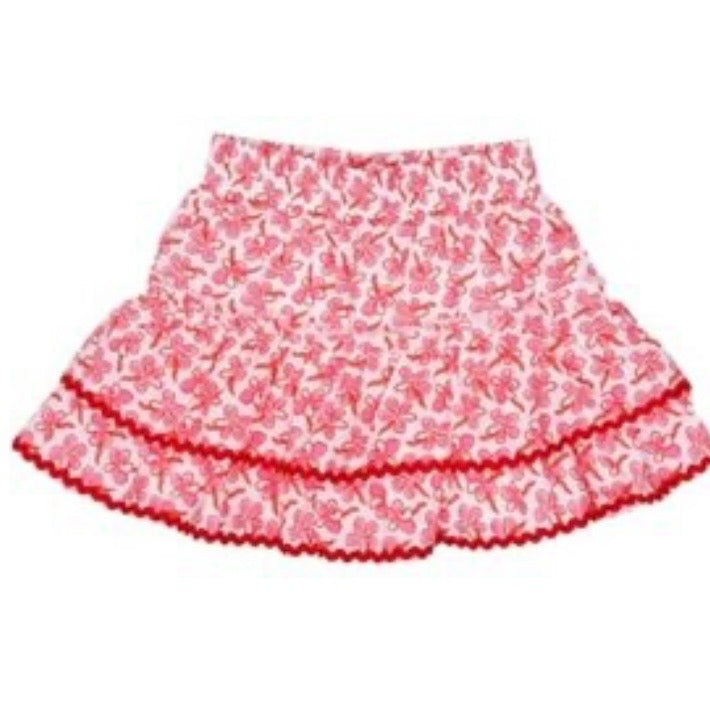 The Oaks Girls Ella Rosie Retro Print Skirt