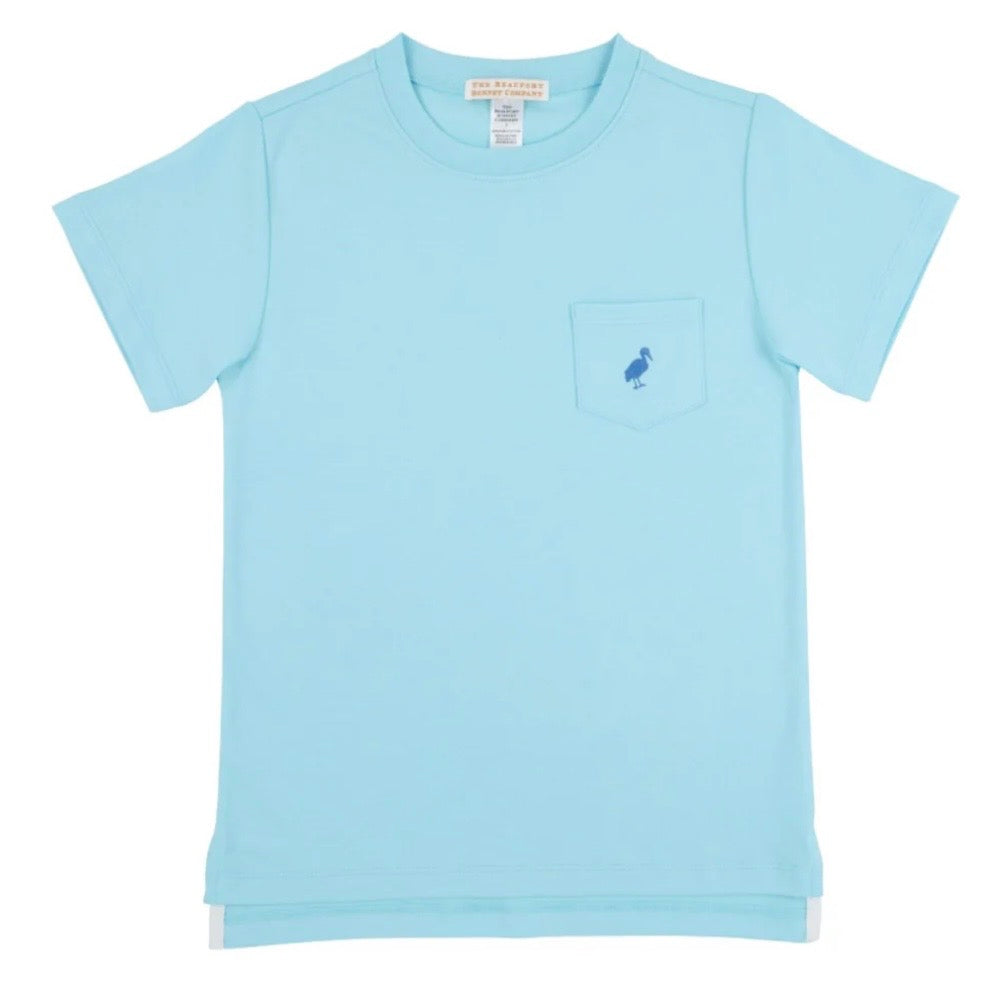 Beaufort Bonnet Boys Belhaven Blue Carter Pocket Crewneck