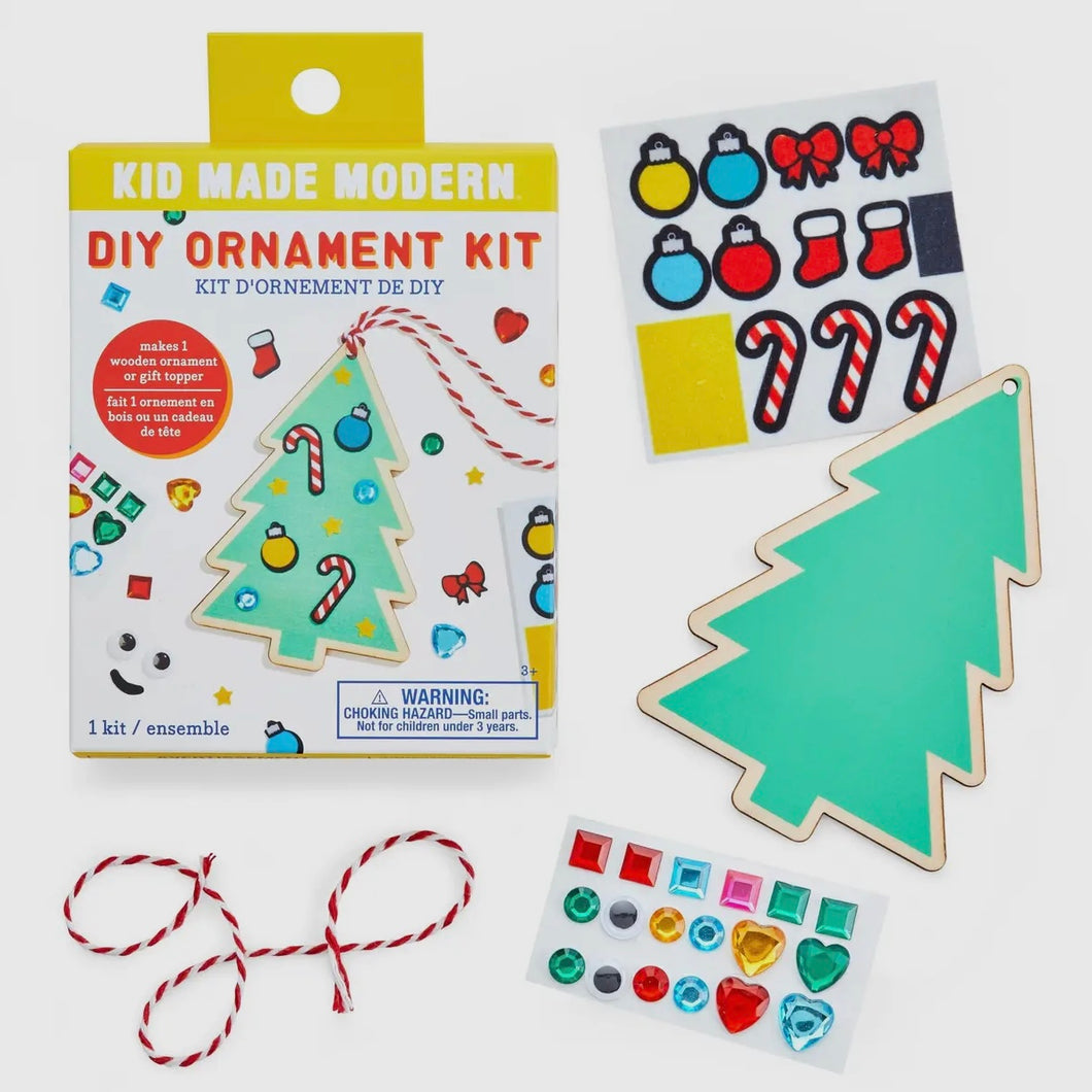 Kids Made Modern DIY Ornament Kit-Tree