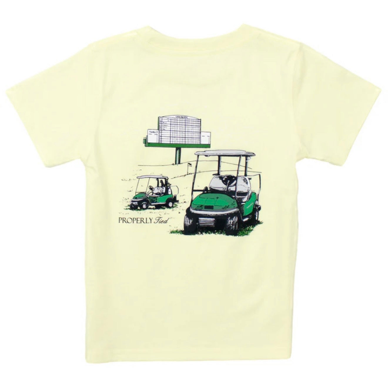 Properly Tied Boys SS Leaderboard Tee