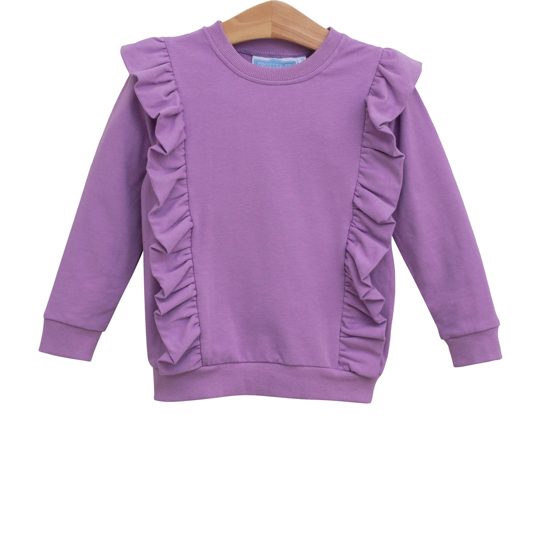 Trotter Street Girls Laura Ruffle Pullover