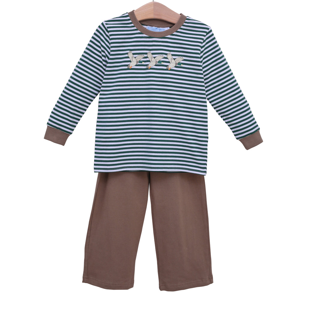 Trotter Street Mallard Pant Set