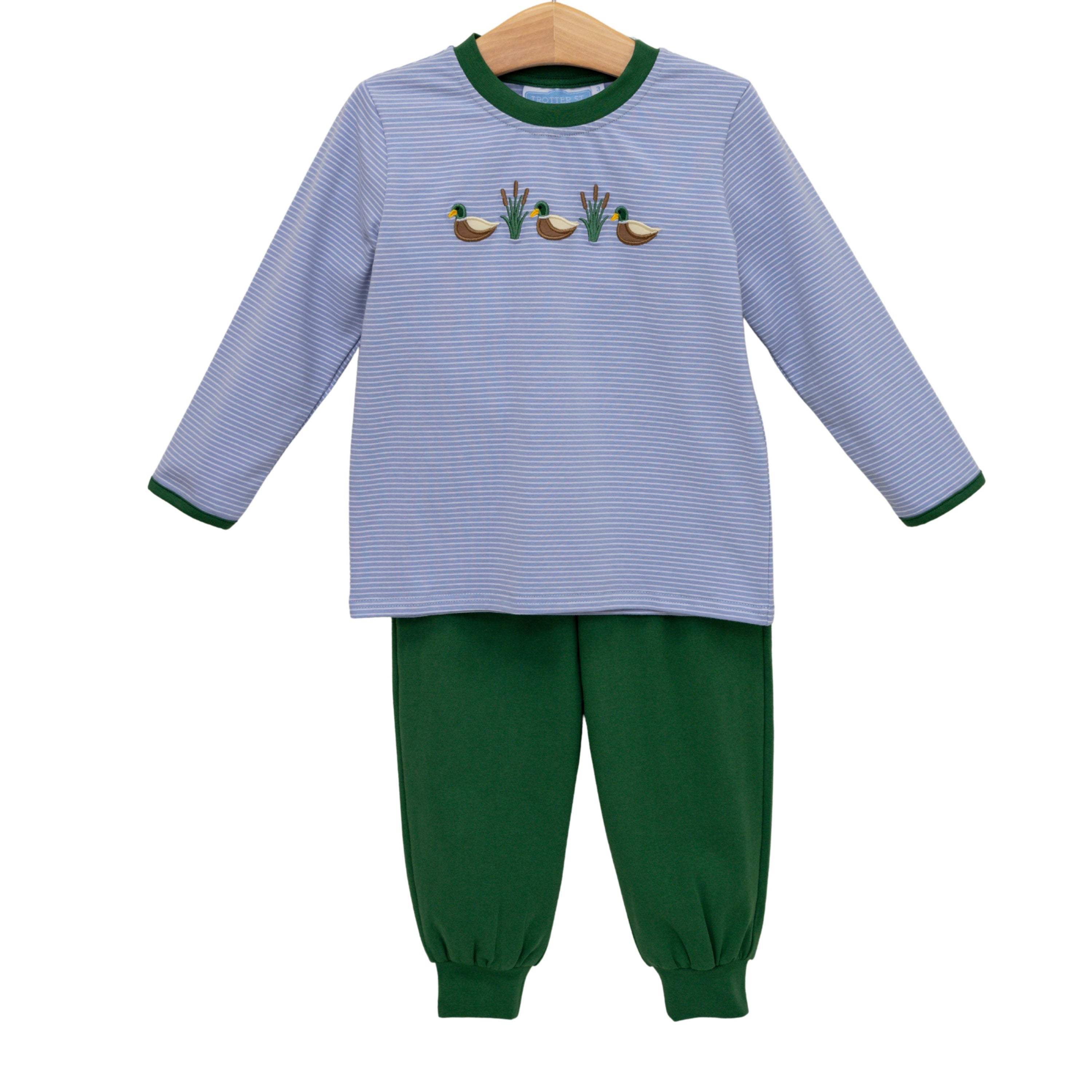 Trotter Street Boys Mallard Migration Bloomer Pant Set