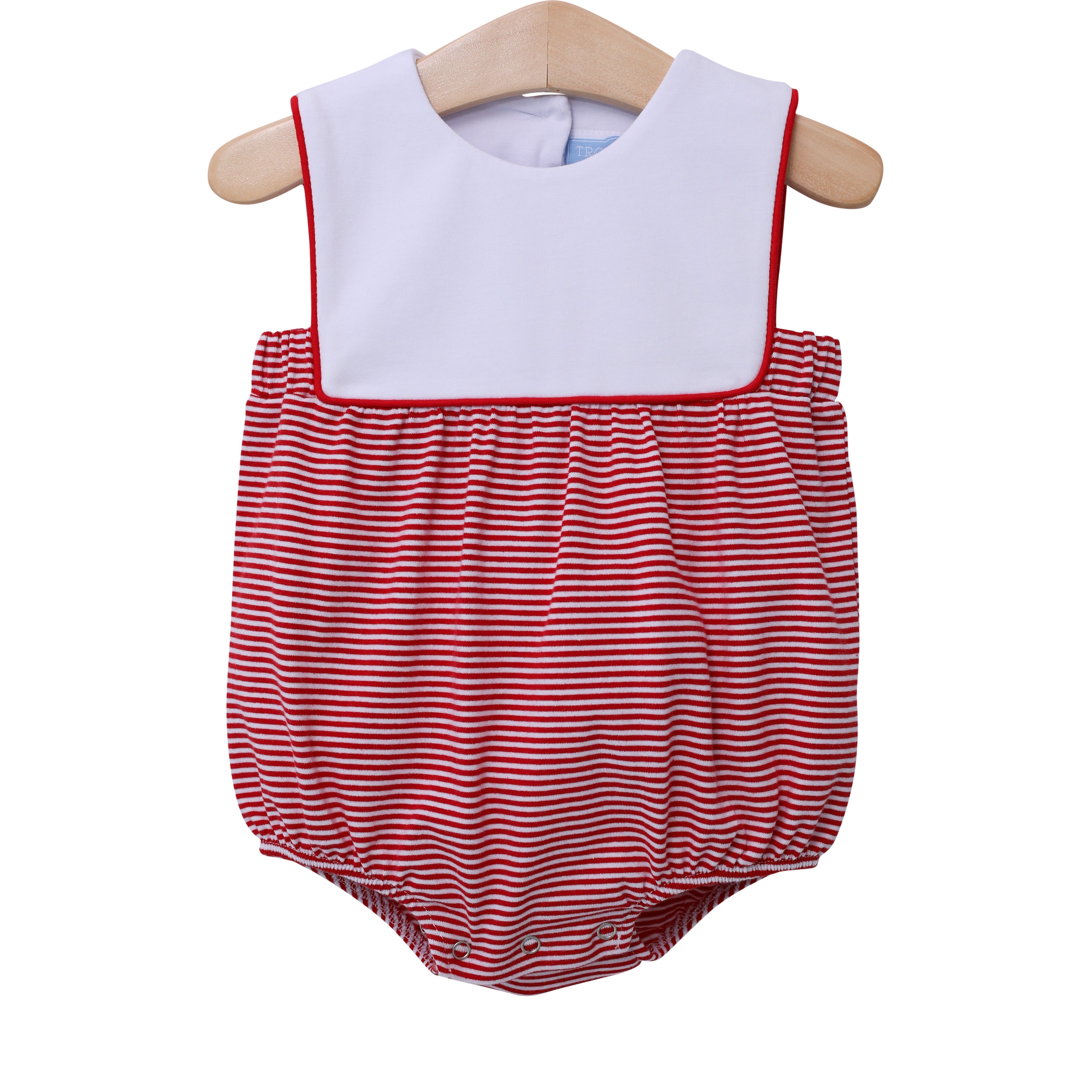 Trotter Street Boys Red Stripe Noah Bubble