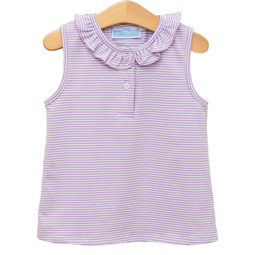 Trotter Street Lavender Stripe Nora Tank