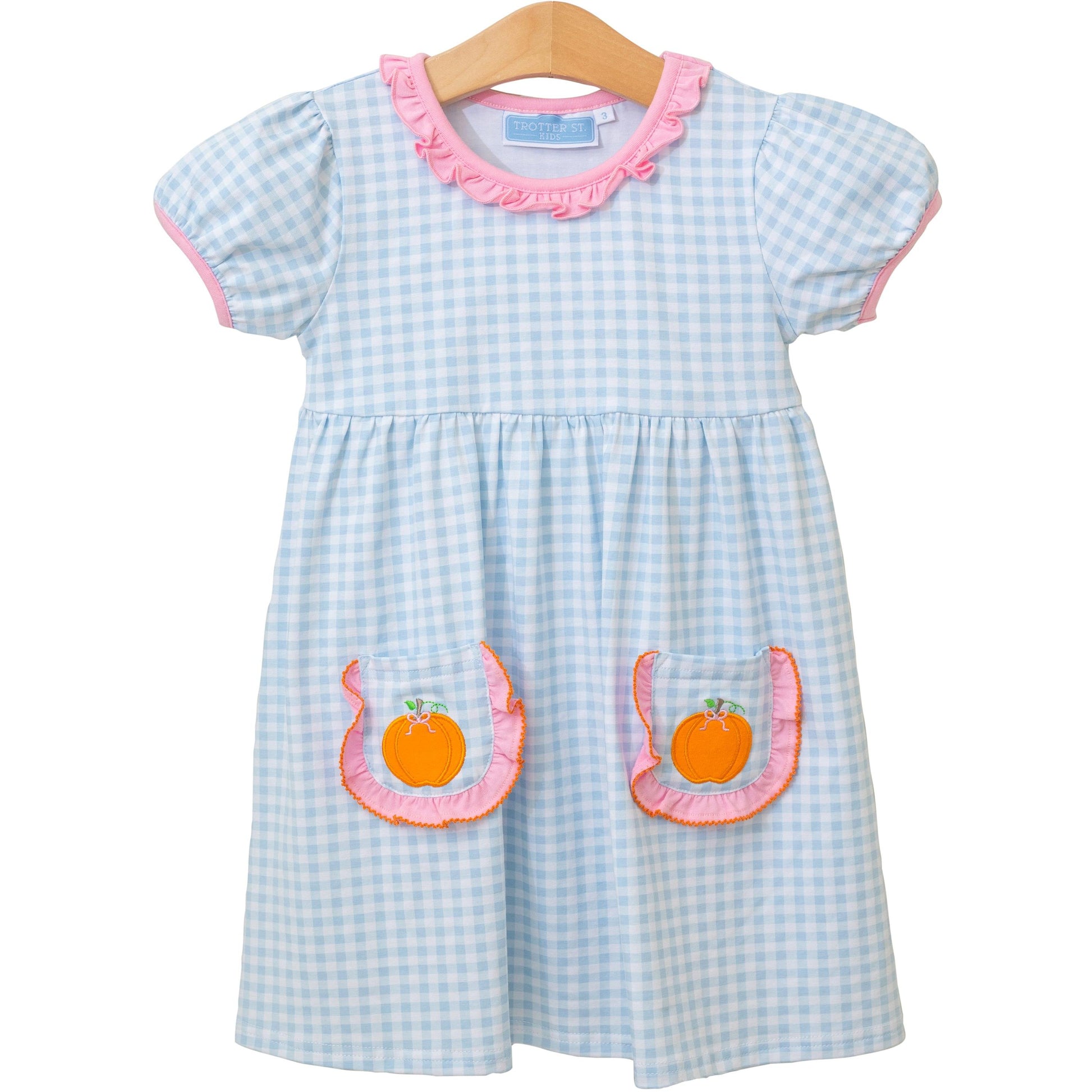 Trotter Street Girls SS Pumpkin Dress
