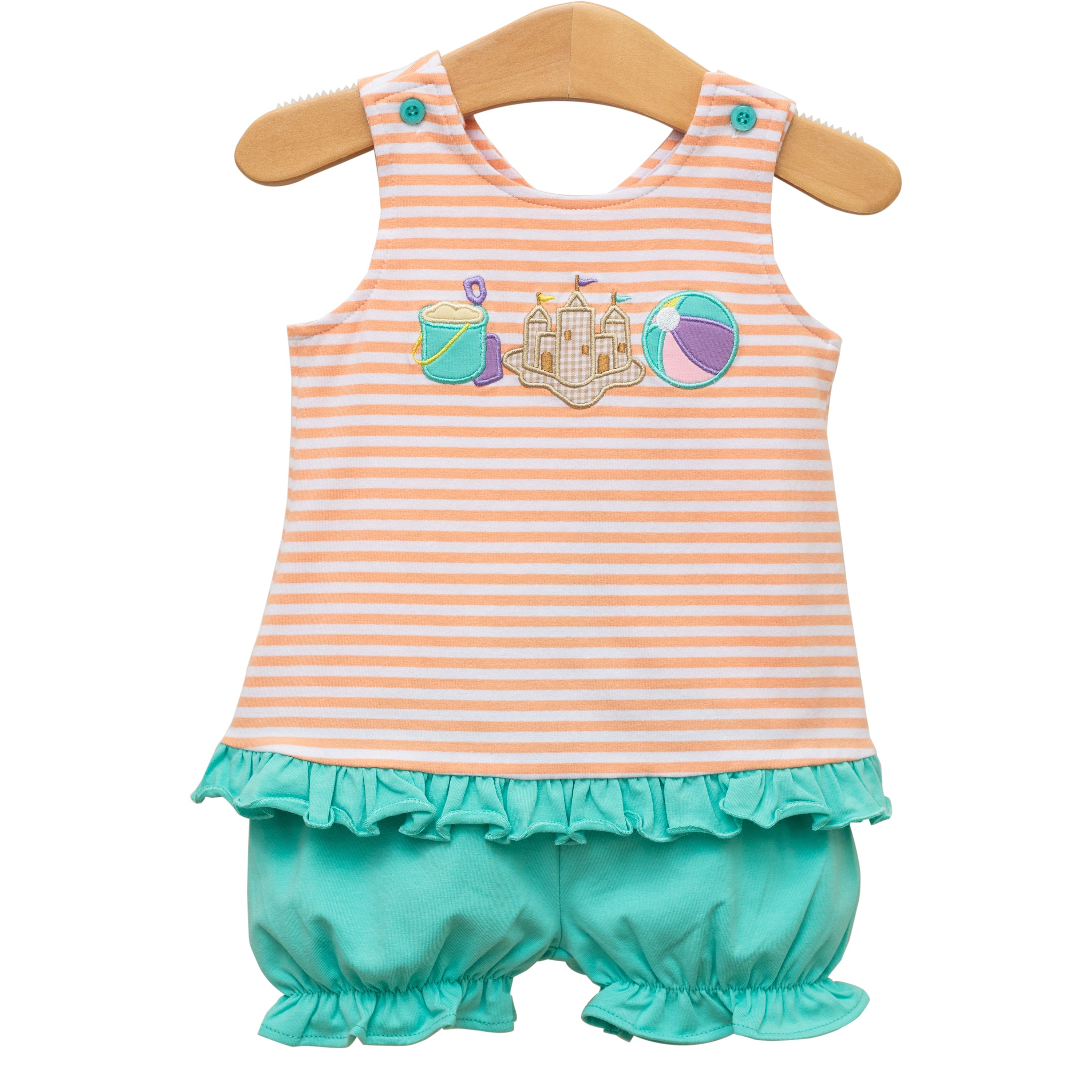 Trotter Street Girls SandCastle Trio Bloomer Set