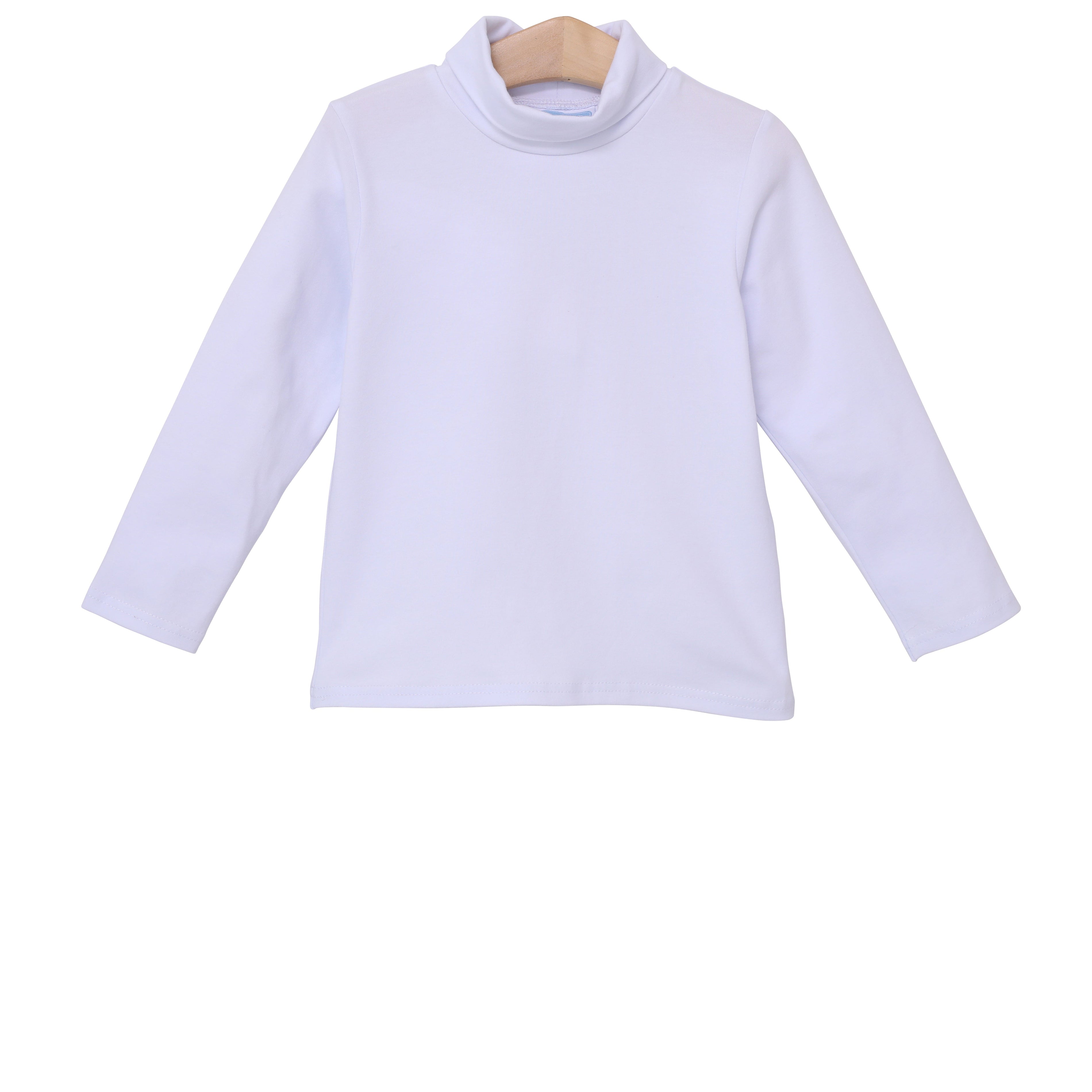 Trotter Street White Turtleneck