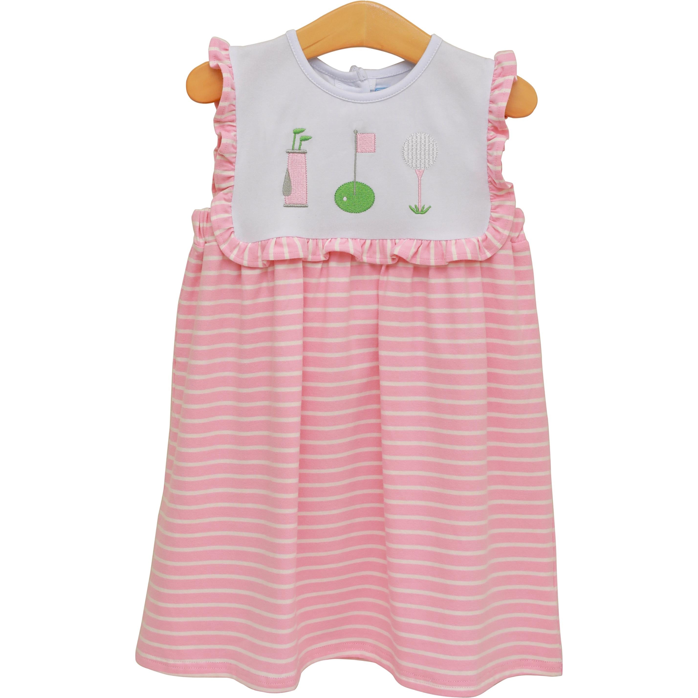 Trotter Street Girls Tee Time Dress
