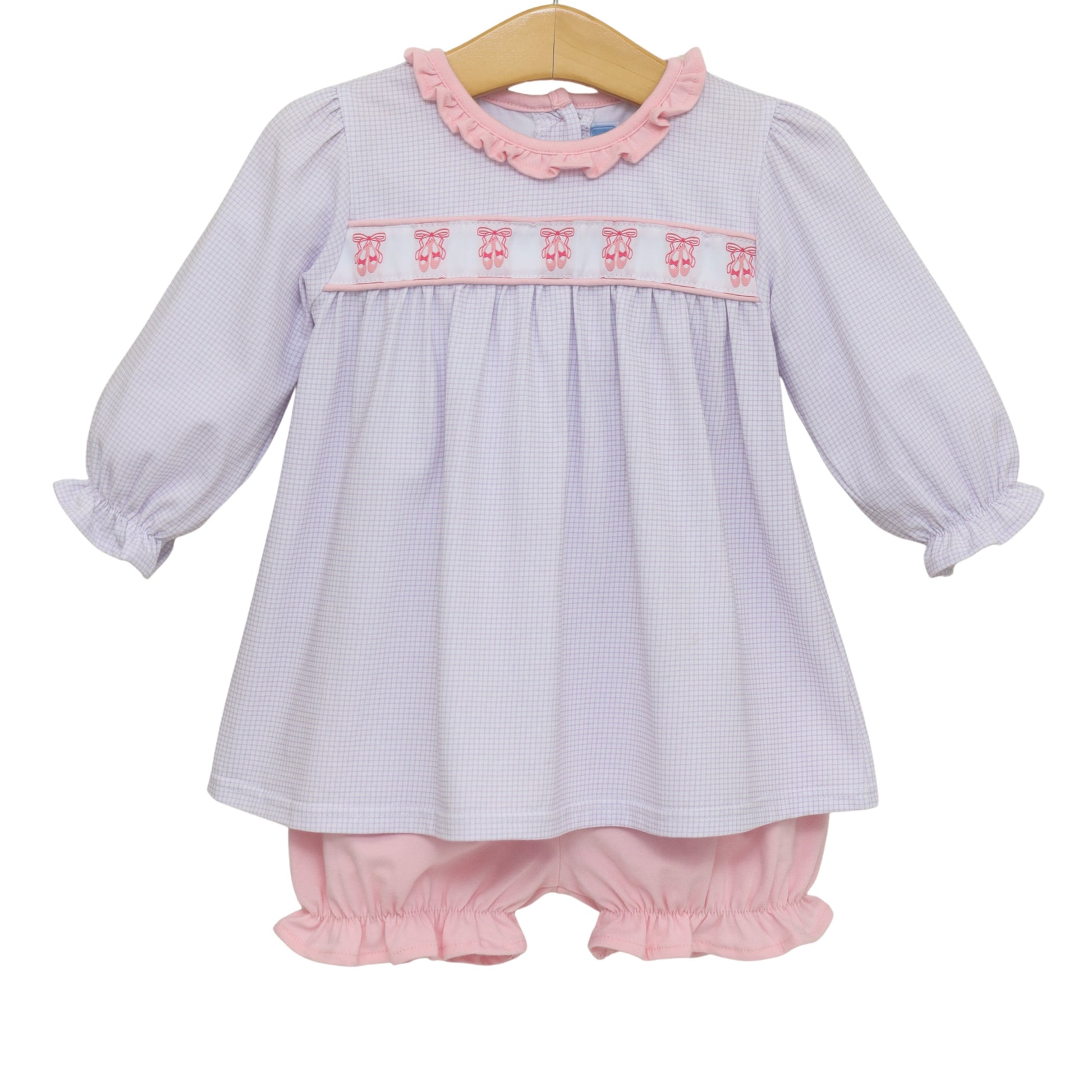 Trotter Street Girls Twinkle Toes Bloomer Set