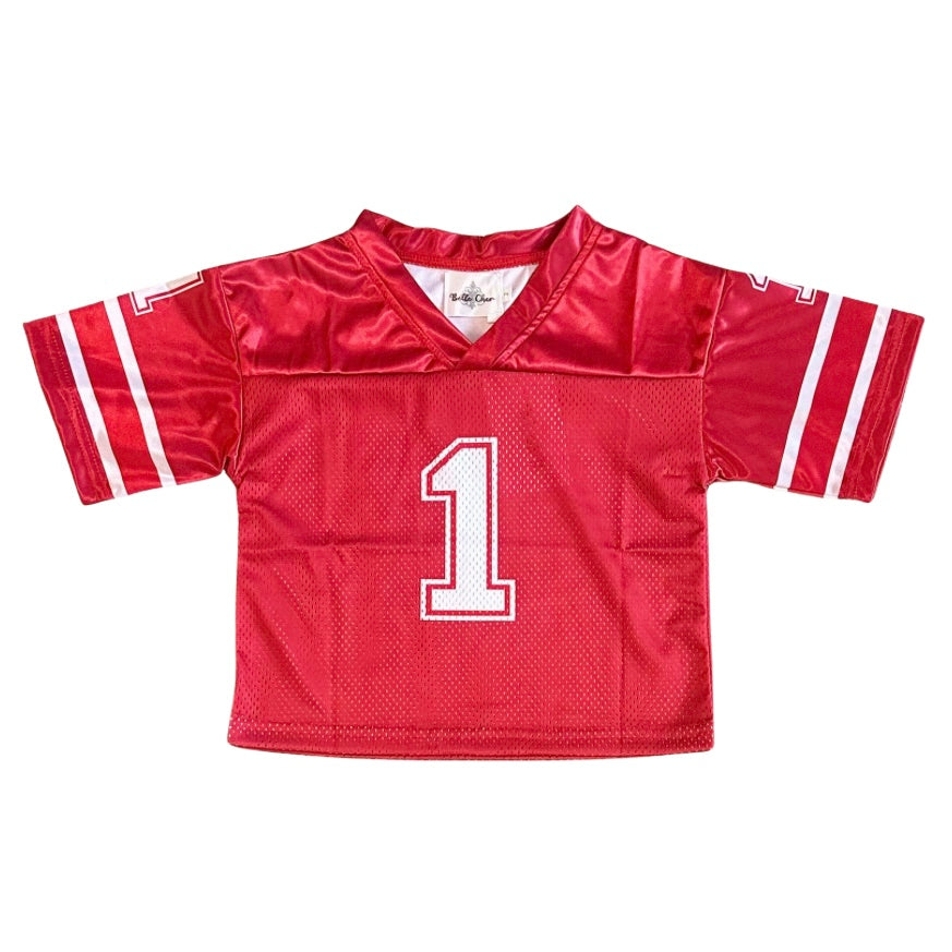 Belle Cher Boys Red Jersey