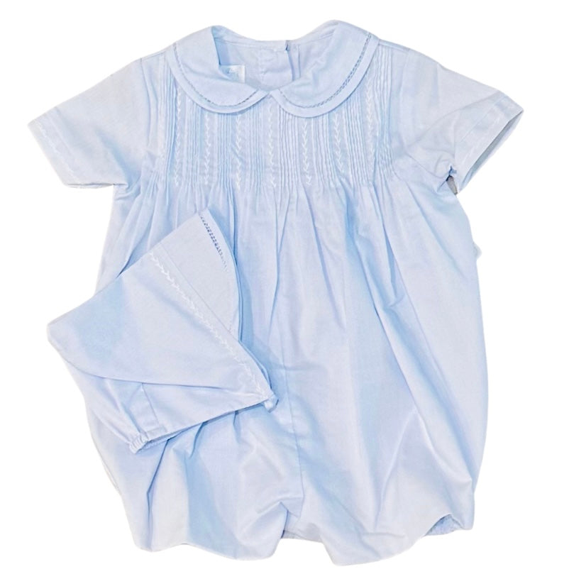 Petit Ami Boys Blue Bubble with Feather Stiching