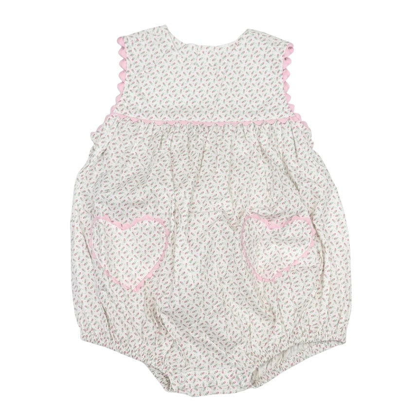 Baby Sen Girls Pink Flower Kyle Bubble