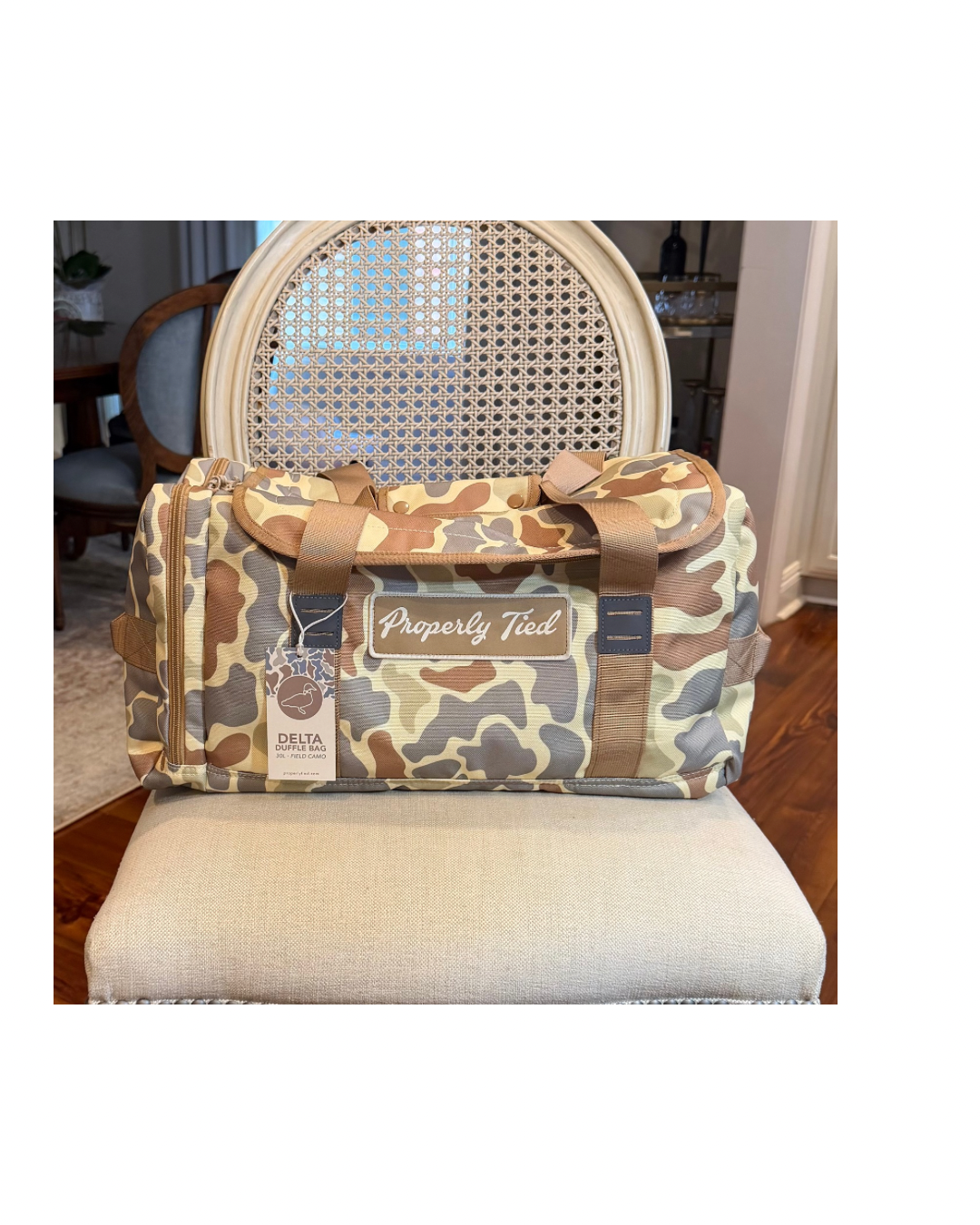 Properly Tied Delta Duffle Bag