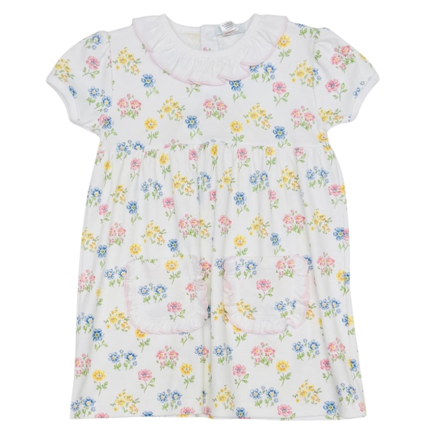 La Luna Girls Spring Flowers Dress