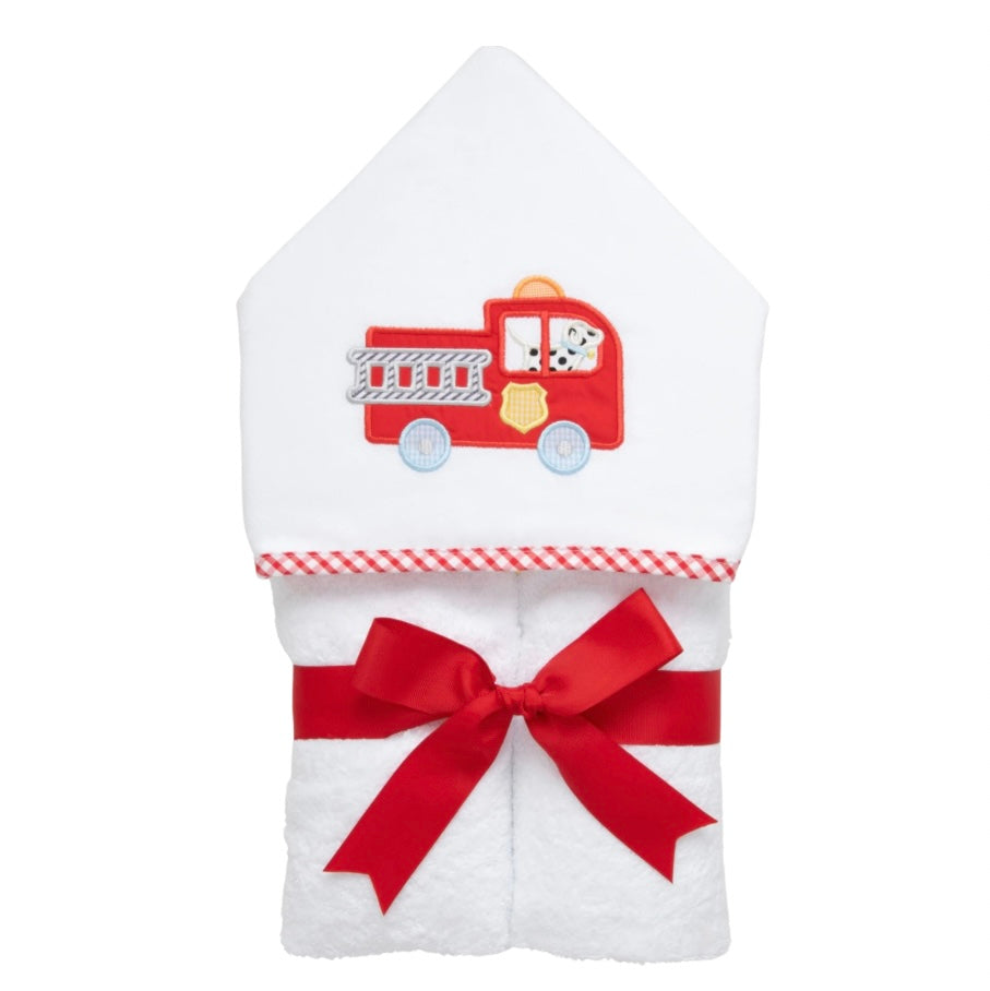 3 Martha's Everykid Fire Truck Towel