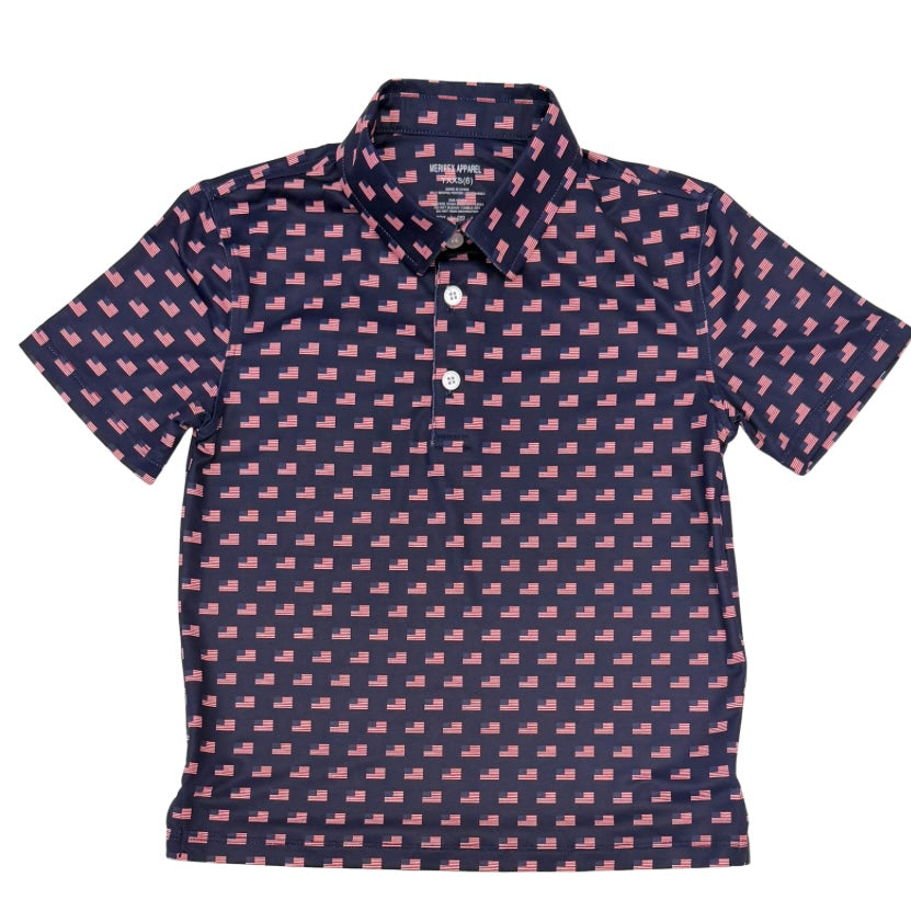 Meripex Old Glory Polo