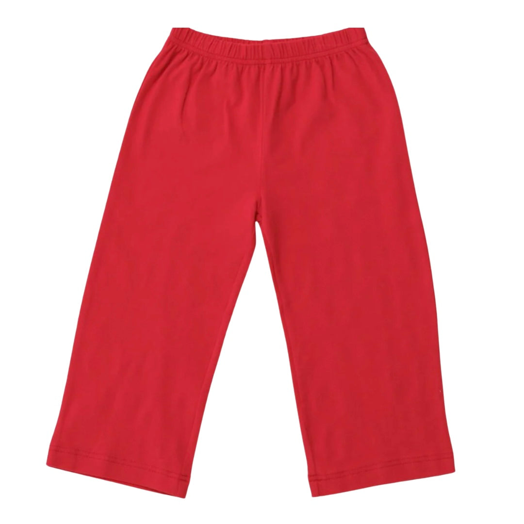 Itsy Bitsy Boys Red Knit Pant