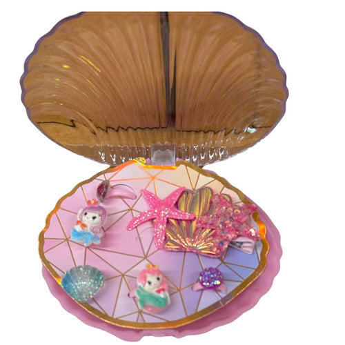 Mills Proper Shell Jewelry Case