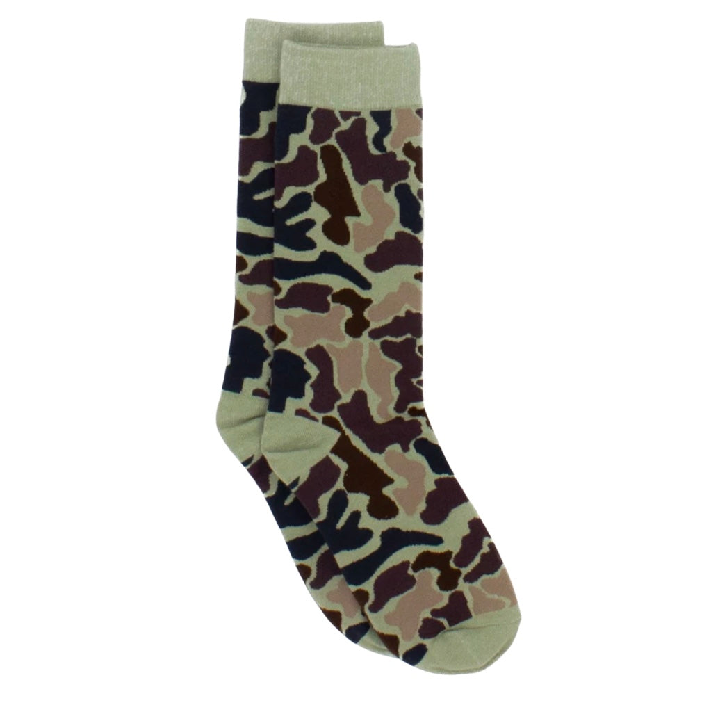 Properly Tied Boys Lucky DuckSock-Vintage Camo