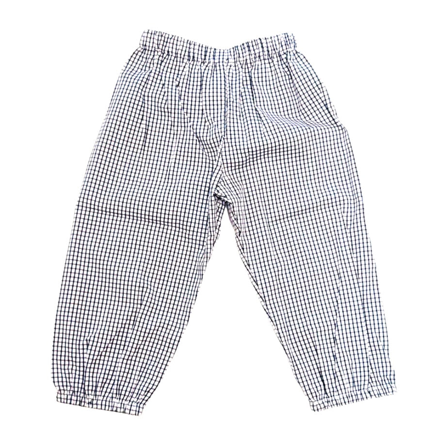 Remember Nguyen Boys Logan Elastic Pant-Navy Square
