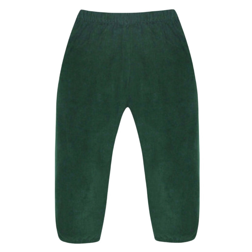Remember Nguyen Boys Logan Elastic Pant-Christmas Green Cord