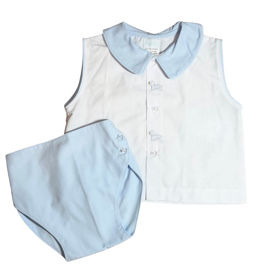 Auraluz Boys Duck Diaper Set