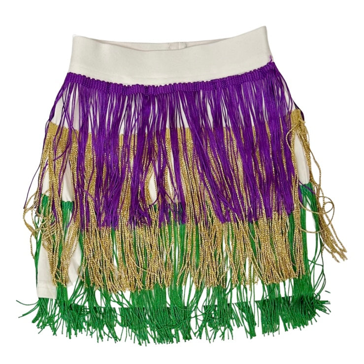 M. L. Kids Mardi Gras Skort