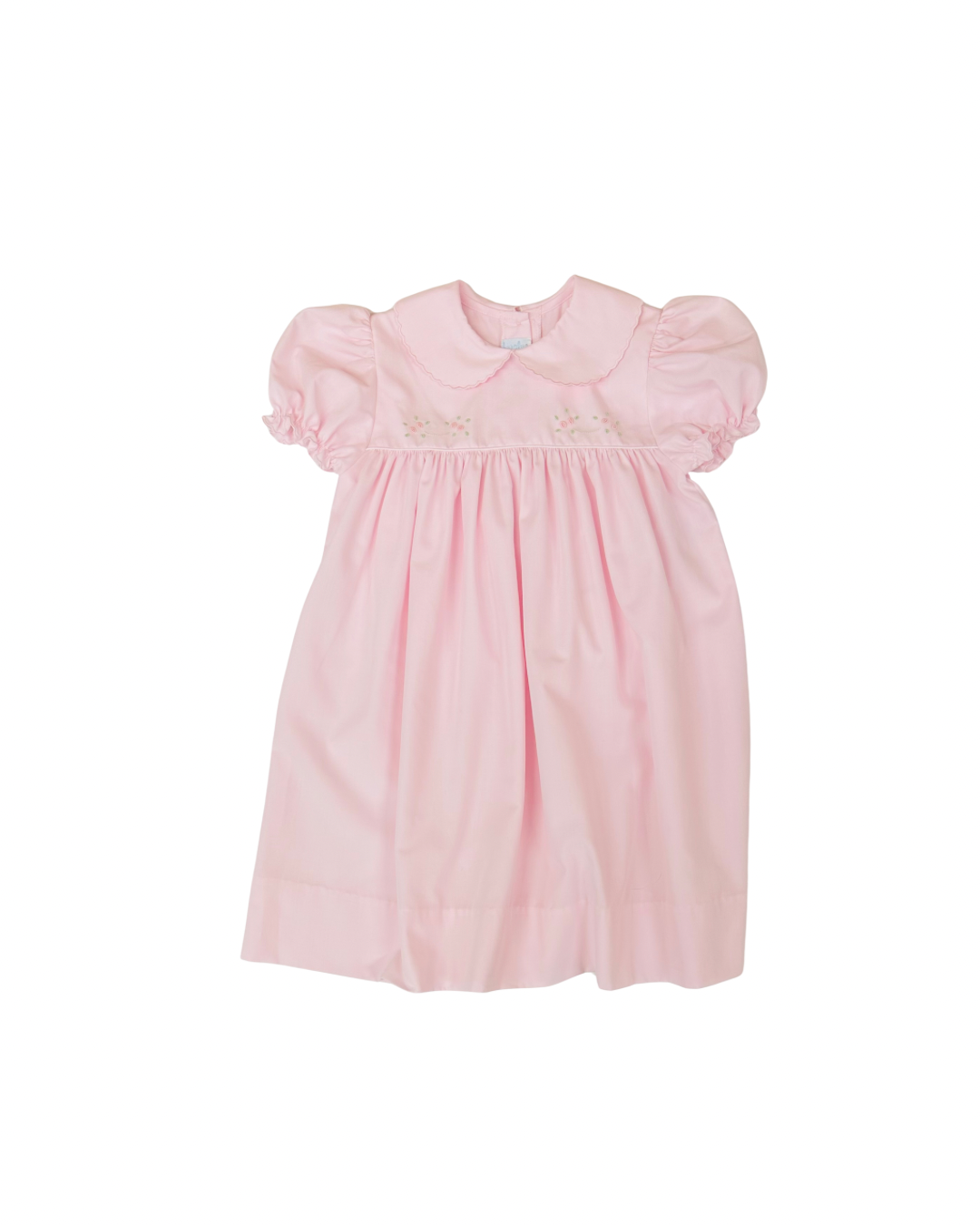 Auraluz Girls Pink Tiny Bud Dress