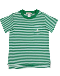 Beaufort Bonnet Boys Carter Pocket Crewneck-Kiawah Kelly Green