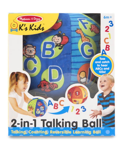 Melissa and Doug 2 in 1 Talking Ball